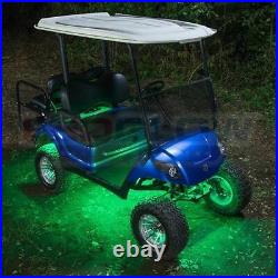 12p LEDGlow Million Color LED Golf Cart Underglow Kit Wheel Well Interior Light
