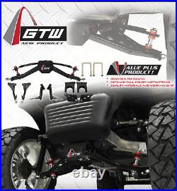 14 Madjax Transformer Wheels and X-Trail Tires + GTW Quality Golf Cart Lift Kit