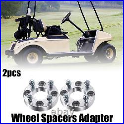 2 Pcs 1 Wheel Spacer Adapters 4.06 M12×1.25 Studs Size Fit Club Car Golf Carts