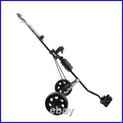 2 Wheel Golf Cart Golf Equipment Foldable Design Lightweight And Sturdy 40kg