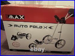 2021 Big Max Autofold X Golf Trolley Push Cart 3-Wheel Collapsible Fold Compact