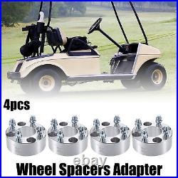 2pcs 1.97 Wheel Spacer Adapters 4.06 10.9 Studs Fits Club Car Golf Carts