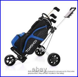 3 Wheel Golf Trolley Aluminum Alloy Foldable Trolley Cart