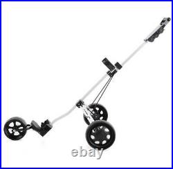 3 Wheel Golf Trolley Aluminum Alloy Foldable Trolley Cart