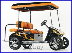 (4) ITP 12 SS112 LSI HD Aluminum Alloy Golf Cart Car Rim Wheels & Tires Mounted