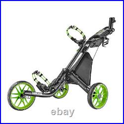 Adjustable Handle Holder Golf Push Cart Outdoor CaddyTek Carts Pushcart Compact