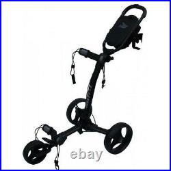 Axglo TriLite 3 Wheel Golf Trolley (Black) inc. FREE Travel Bag