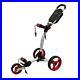 Axglo TriLite 3 Wheel Golf Trolley (White/Red)