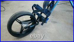 Bag Boy 3 Wheel Golf Cart Push Trolley Straps Brake Foldable Adjustable /BBGT