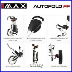 Big Max AutoFold FF Flat Folding Golf Trolley/Cart Black/Red NEW! 2021