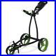Big Max Blade Ip 3 Wheel Golf Trolley Push Cart / Black / Lime / 2023 Model