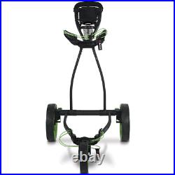 Big Max Blade Ip 3 Wheel Golf Trolley Push Cart / Black / Lime / 2023 Model