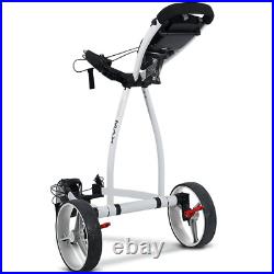 Big Max Blade Ip 3 Wheel Golf Trolley Push Cart / White / 2023 Model