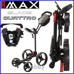 Big Max Blade Quattro 4 Wheel Golf Push Trolley Phantom NEW! 2022