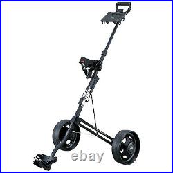 Big Max Stow A Mini Golf Trolley Pull Cart 2 Wheel Compact Folding Collapsible