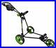 Bullet Black Lime 5000 Deluxe Wheeled Folding Golf Trolley Roller Cart XBU420307