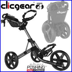 CLICGEAR Model 4.0 Golf Trolley Push Cart NEW 2021 All Colours + FREE GIFTS