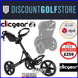 CLICGEAR Model 4.0 Golf Trolley Push Cart NEW 2021 BLACK + FREE GIFTS