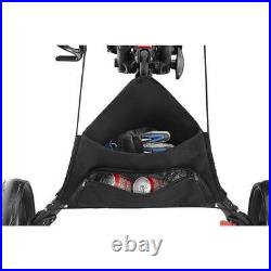 CaddyTek SuperLite 4 Wheel Golf Push Cart Umbrella holder included One-click