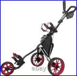 Caddytek CaddyLite 11.5 V3 3 Wheel Golf Push Cart Lightweight, Easy To Fold