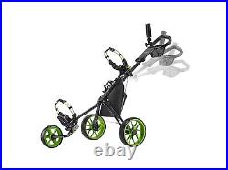 Caddytek CaddyLite 11.5 V3 3 Wheel Golf Push Pull Cart Trolley Lightweight-Green