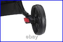 Caddytek EZ-Fold 3 Wheel Golf Push Cart golf trolley Black