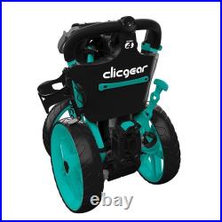 Clicgear 4.0 Golf Push Trolley Cart Includes Drink and Umbrella Holder