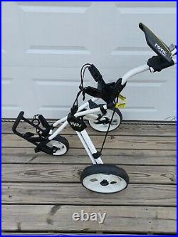Clicgear Golf 3-Wheel Rovic Junior Push Cart Model RV3J White