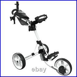 Clicgear Model 4.0 Golf Trolley Push Cart / New For 2022 / White +free Gift
