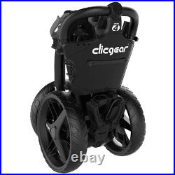 Clicgear Model 4.0 Golf Trolley Push Cart / New For 2022 / White +free Gift