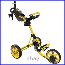 Clicgear Model 4.0 Golf Trolley Push Cart / New For 2022 / Yellow +free Gift