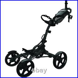 Clicgear Model 8.0 4-wheel Golf Push Trolley / Black / New 2023 Model