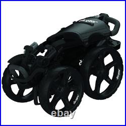 Clicgear Model 8.0 4-wheel Golf Push Trolley / Black / New 2023 Model