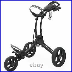 Clicgear Rovic Golf Trolley RV1C Compact Folding 3 Wheel Push Pull Cart