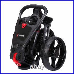 Cube Golf Trolley By Skymax 3 Wheel Folding Cart +free £39.99 Accessory Pack