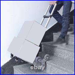 Durable Stair Climbing Cart Folding with Rope Luggage Heavy Duty Truck
