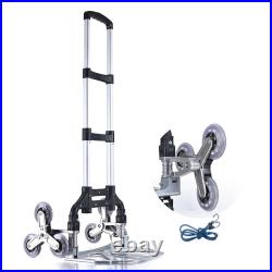 Durable Stair Climbing Cart Folding with Rope Luggage Heavy Duty Truck
