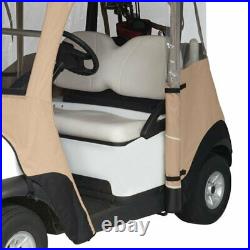 Fairway 2 Passengers Club Car Golf Cart Enclosure Storage Rain Cover Accessories
