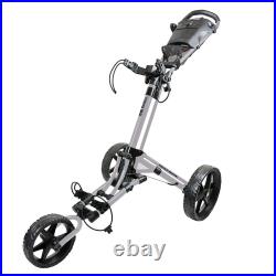 FastFold Trike 2.0 Wheel Push Golf Cart Trolley