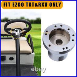 Fits For 1994.5-Up EZ-GO TXT RXV Golf Carts Steering Wheel Hub Adapter 5/6 Holes