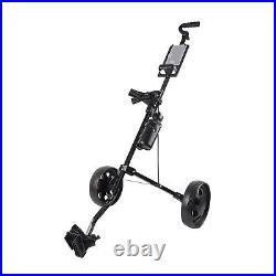 Foldable Trolley Multifunctional 2-Wheel Push Pull Cart Course Equipmen GSA