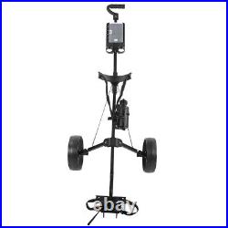 Foldable Trolley Multifunctional 2-Wheel Push Pull Cart Course Equipment