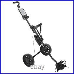 Foldable Trolley Multifunctional 2-Wheel Push Pull Cart Course Parts