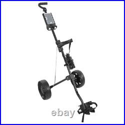 Foldable Trolley Multifunctional 2-Wheel Push Pull Cart Course Parts