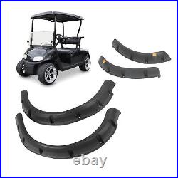 GSA Golf Cart Wheel Flares Impact Resistant ABS Plastic Front Rear Golf Cart