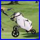 Golf Bag Carrier Cart 3 Wheel Caddy Cart for Golf Bag Compact Golf Push Cart