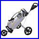 Golf Cart Golfing Cart Compact Aluminum Alloy Caddy Cart Golf Bag Pull Cart