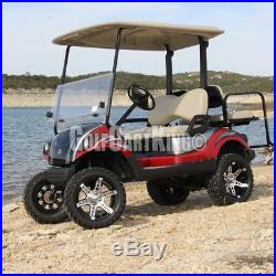 Golf Cart Wheels and Tires Combo 14 RHOX RX260 with All Terrain Tires (x4)