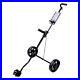 Golf Push Trolley Easy to Carry Outdoor Portable Folding 2 Wheeled Golf Cart