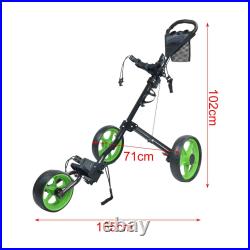 Golf Trolley Sports Professional Caddy Cart for Golf Bag Push Pull Golf Cart